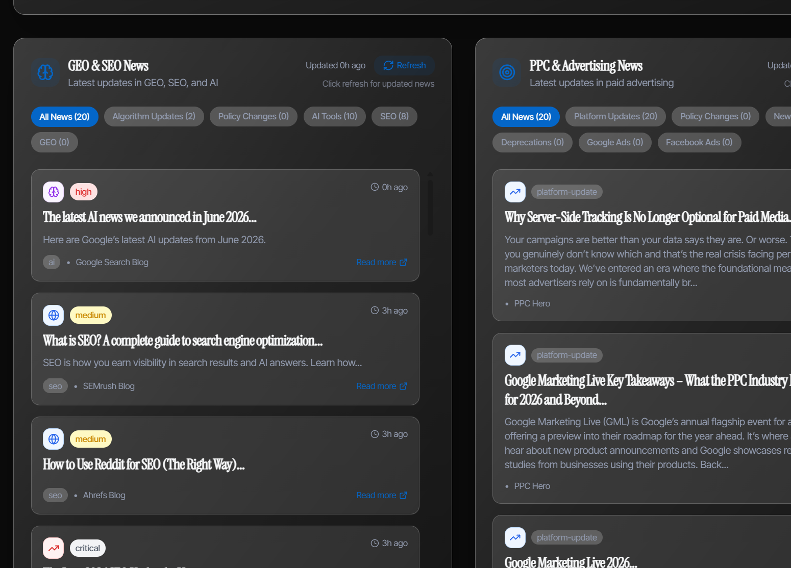 Industry News Feed